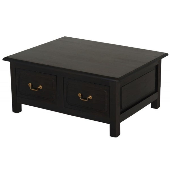 Tasmania Coffee Table 4 Drawers Large Rectangular Design 90 x 70 x 40 cm TEK168 CT 004 KL ( Picture Colour Illustration for Reference Only )