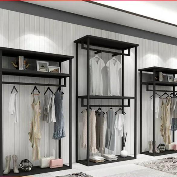 LINDA Minimalist Freestanding Open Modern Concept Wardrobe System