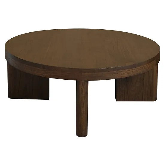 Apollo Teak Round Coffee Table 90 x 90 x 35 cm TEK168 CT 090 AP (WN) ( Picture Colour Illustration for Reference Only )