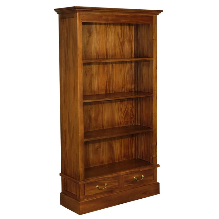 MP - Tasmania Bookcase 4 Shelves 2 Drawers Book Cabinet  TEK168 BC 002 PN