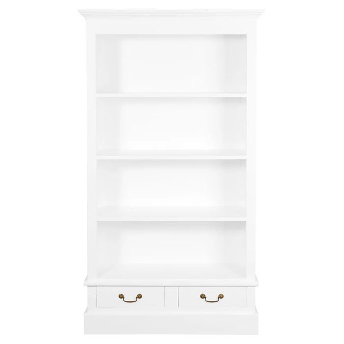 MP - Tasmania Bookcase 4 Shelves 2 Drawers Book Cabinet  TEK168 BC 002 PN