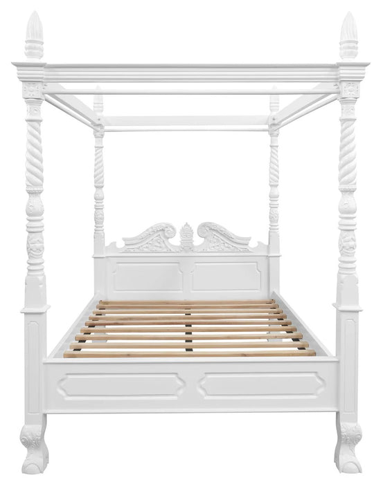 Jepara French 4 Poster Bed Queen Size TEK168 BS 400 CV ( Queen )