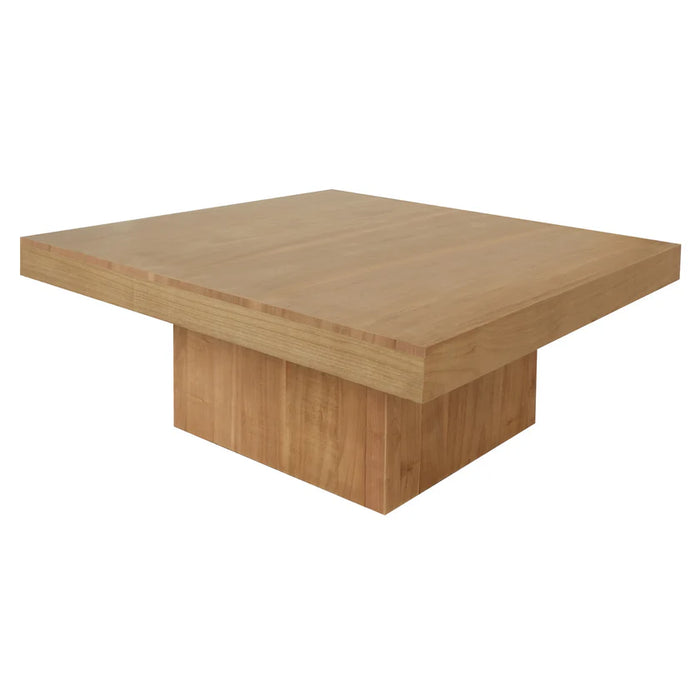 Hudson Solid Teak Coffee Table 90 x 90 x 40 cm TEK168 CT 90 90 HD (WNW) Walnut Waterbase (Picture Colour Illustration for Reference Only)