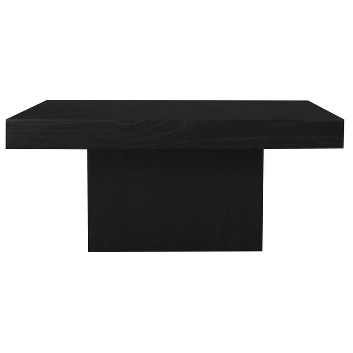 Hudson Solid Teak Coffee Table 90 x 90 x 40 cm TEK168 CT 90 90 HD (WNW) Walnut Waterbase (Picture Colour Illustration for Reference Only)