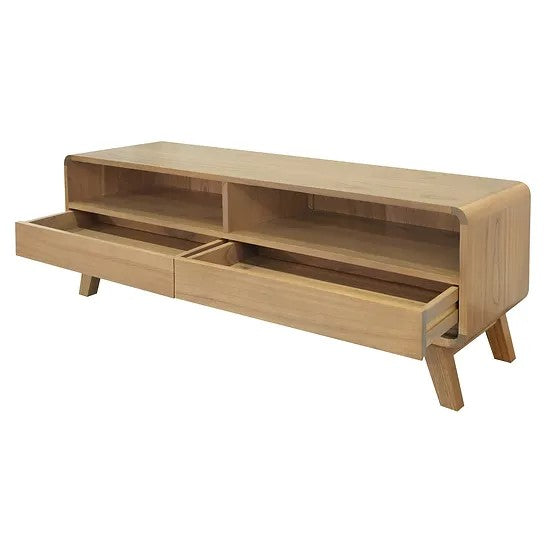 Radisson Providence Teak Wood TV Console Entertainment Unit 140 cm EU 002 PFL