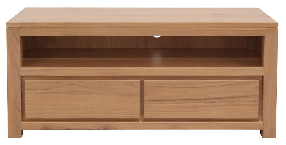 Amsterdam TV Stand 2 Drawers Full Solid TEK168 EU 002 TA M