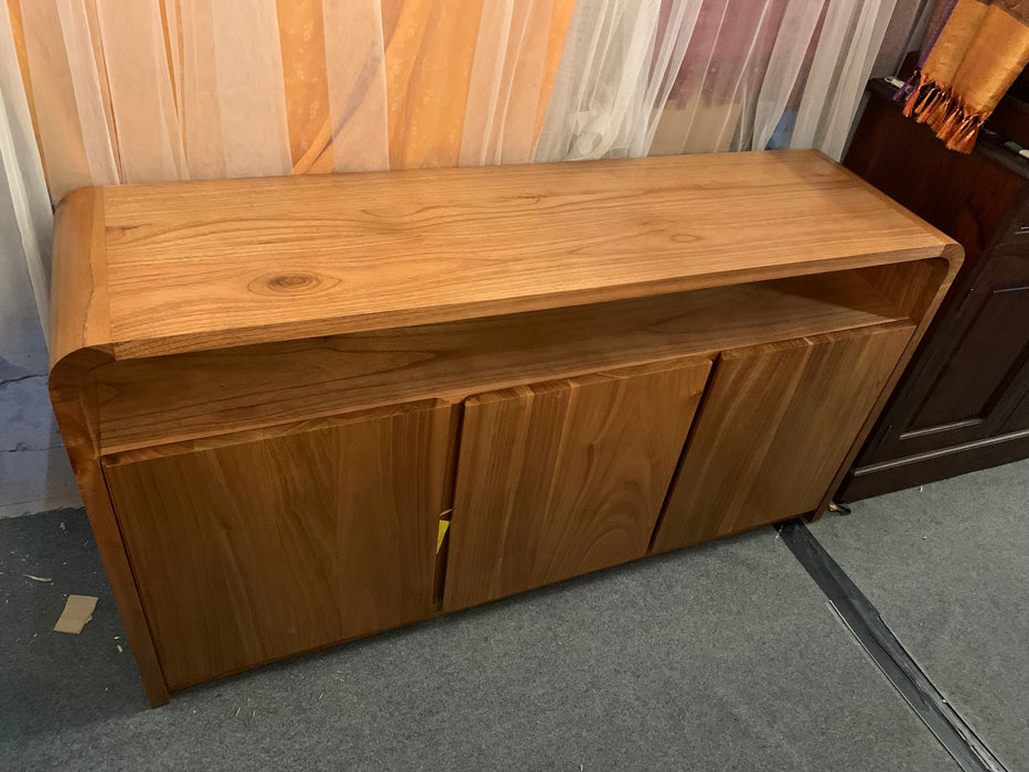 Teak Gatsby Solid 3 Door Buffet Sideboard TEK168 SB 300 GTY (WN) (NI) 150x40x78cm