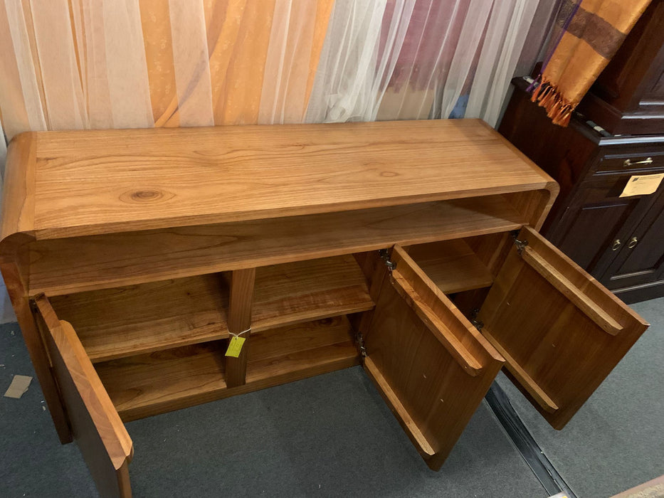 Teak Gatsby Solid 3 Door Buffet Sideboard TEK168 SB 300 GTY (WN) (NI) 150x40x78cm