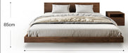 NJORD HAMPTON Scandinavian Solid Wood Suspended Bed Frame