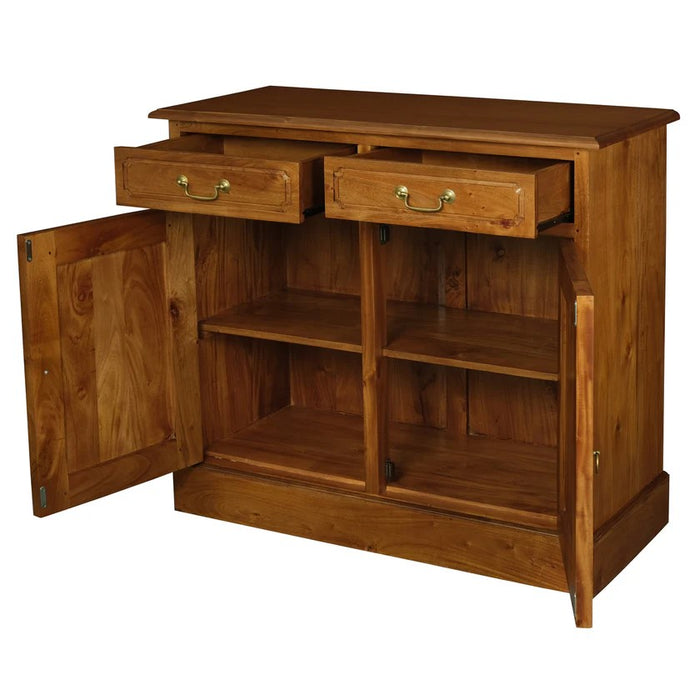 Allawah Tasmania Buffet Sideboard 2 Door 2 Drawer Solid Wood  TEK168 SB 202 PN