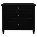RADISSON Beau Teak Timber 3 Chest of Drawer Dresser, White