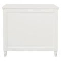RADISSON Beau Teak Timber 3 Chest of Drawer Dresser, White
