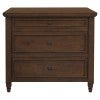 RADISSON Beau Teak Timber 3 Chest of Drawer Dresser, White