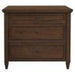 RADISSON Beau Teak Timber 3 Chest of Drawer Dresser, White