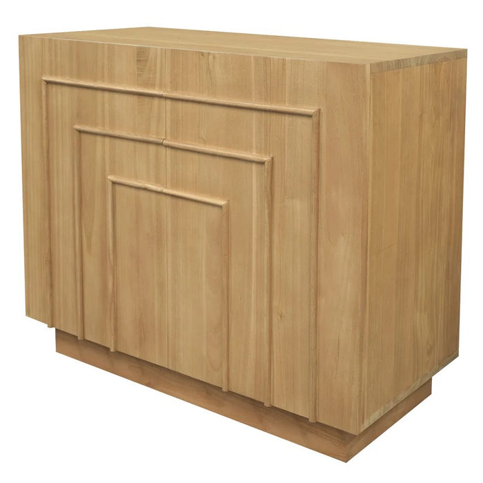 Apollo 4 Door Buffet TEK168 SB 400 AP (WN)  (Almond / Walnut / Natural color)