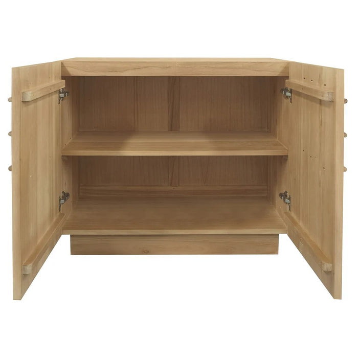 Apollo 4 Door Buffet TEK168 SB 400 AP (WN)  (Almond / Walnut / Natural color)
