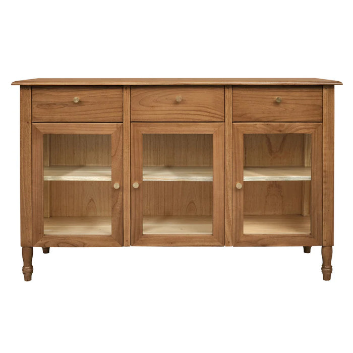 WYNHAM Winston 3 Door 3 Drawer Buffet Full Solid TEK168 SB 303 WYN (WN)