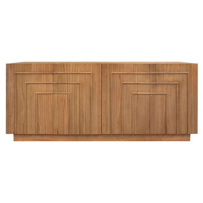 Apollo 4 Door Buffet TEK168 SB 400 AP (WN)  (Almond / Walnut / Natural color)