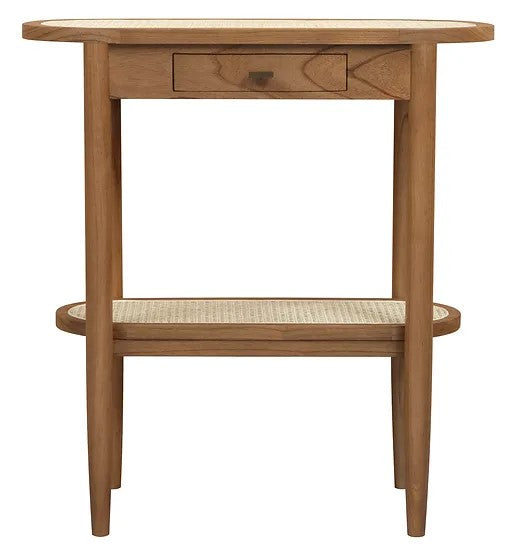 Kelly 1 Drawer Hall Table TEK168 ST 001 RTKL (Almond)