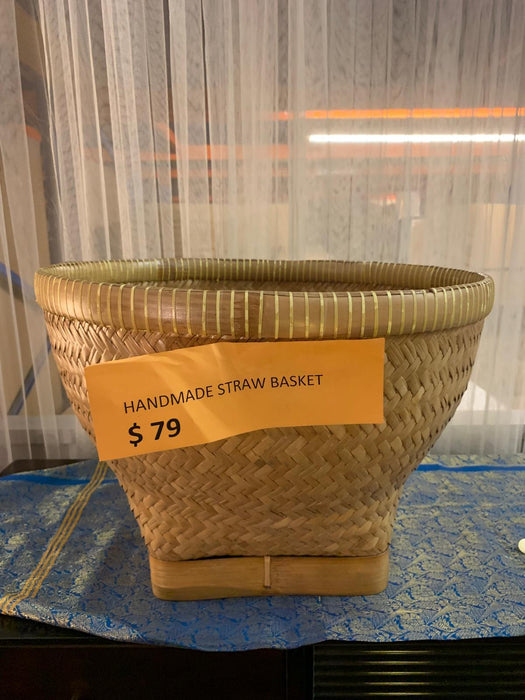 Handmade Straw Basket