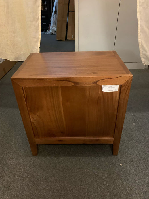 DION 1 Drawer Bedside Table BS 001 LEL (Almond / Walnut)