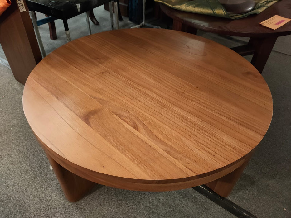 RADISSON Apollo Teak Round Coffee Table 90 x 90 x 35 cm TEK168 CT 090 AP (WN) ( Picture Colour Illustration for Reference Only )