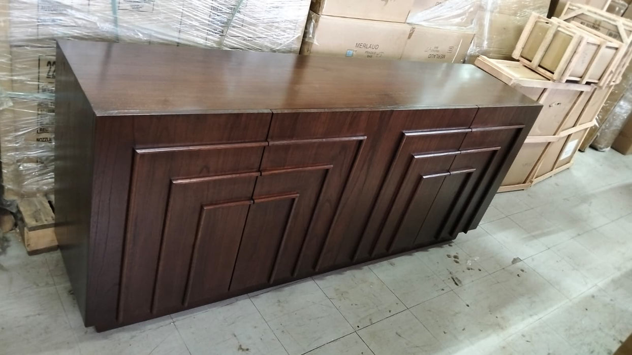 Apollo 4 Door Buffet TEK168 SB 400 AP (WN)  (Almond / Walnut / Natural color)