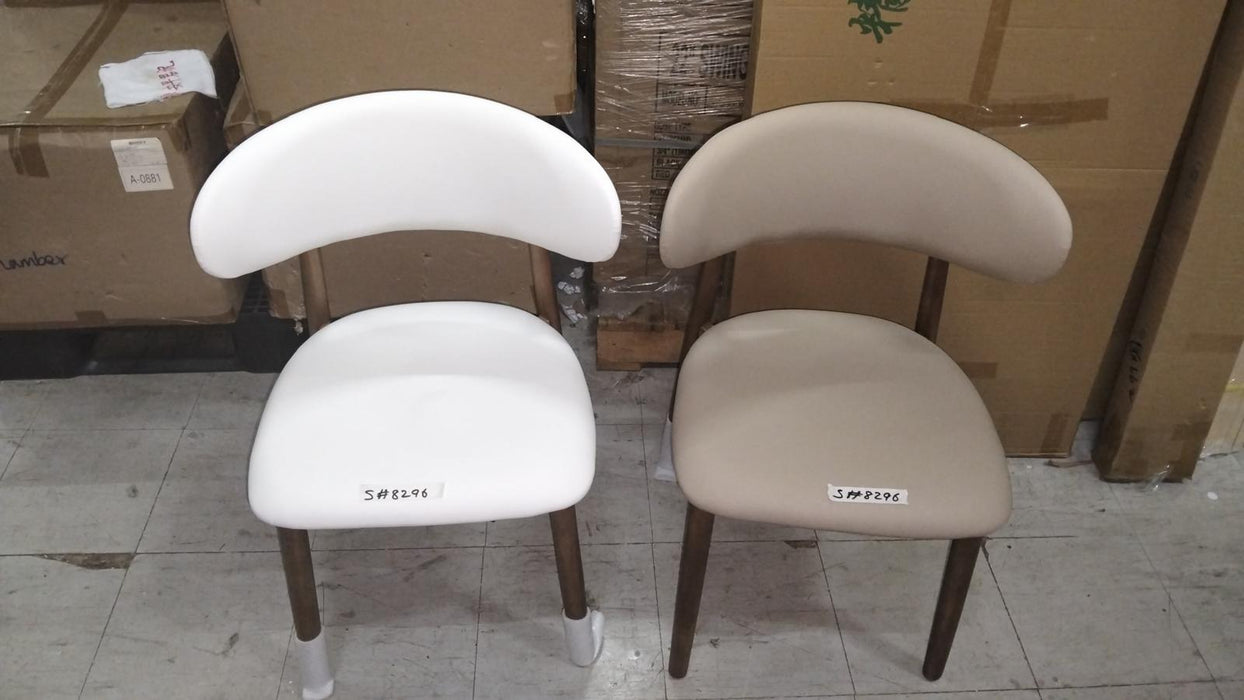 Medi American Solid Wood Leather Dining Chair