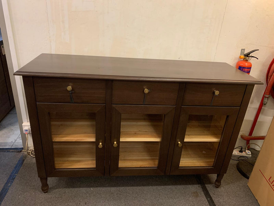 WYNHAM Winston 3 Door 3 Drawer Buffet Full Solid TEK168 SB 303 WYN (WN)