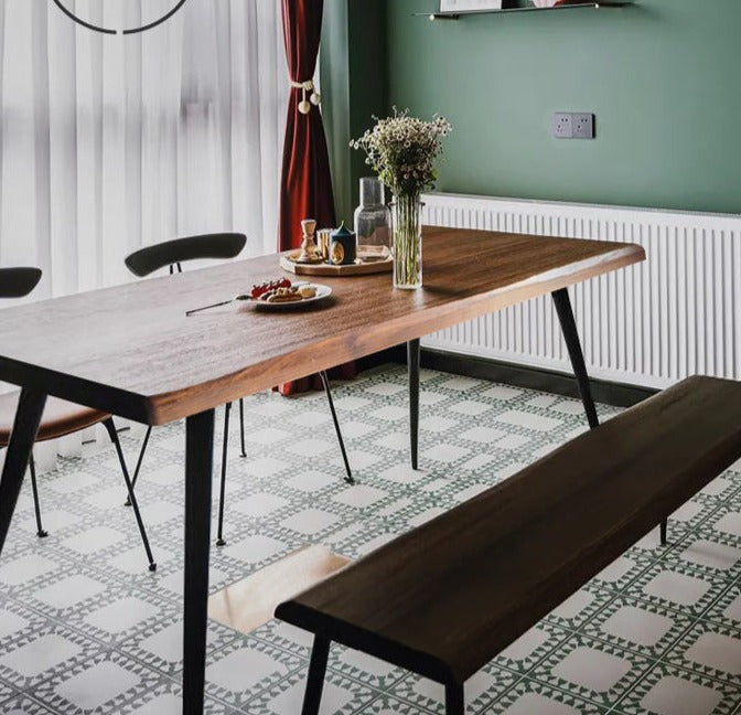 JULIET Scandinavian Dining Table Nordic Solid Wood Modern Designer — TeakCo