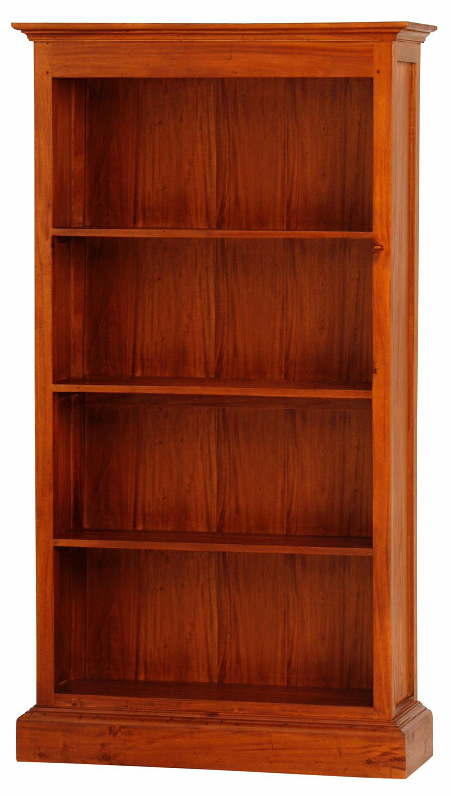 Tasmania Teak Bookcase 4 Shelves Book TEK168 BC 000 PN — TeakCo
