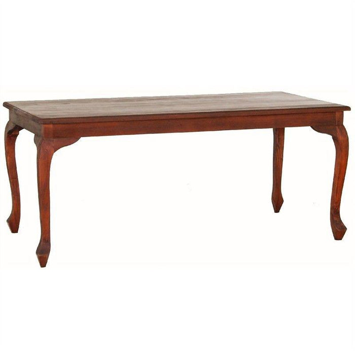 Queen Ann Dining Table DT 180 x 90 cm QA with 6 Amsterdam Chair Special Package Set