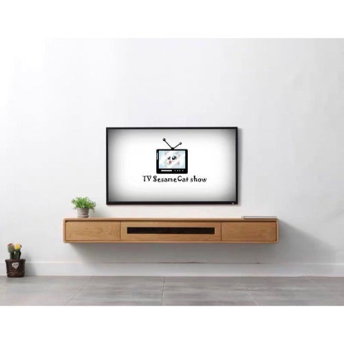 WILLOW TV Console Solid Wood Entertainment Unit ( Select from 6 Size )