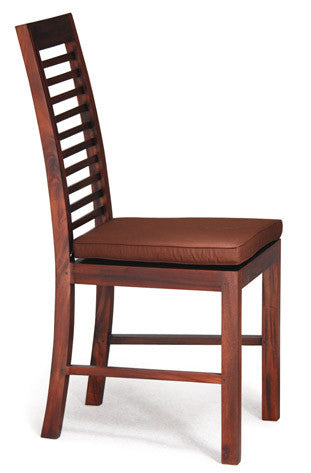 MP - Amsterdam Dining Table w 3 Chairs and 150 cm Bench Special Package Set 200x90x78 Full Solid TEK168 DT 200 90 TA (Special Dining Package Price)  ( Picture for Reference Only ) ( Mahogany Color )