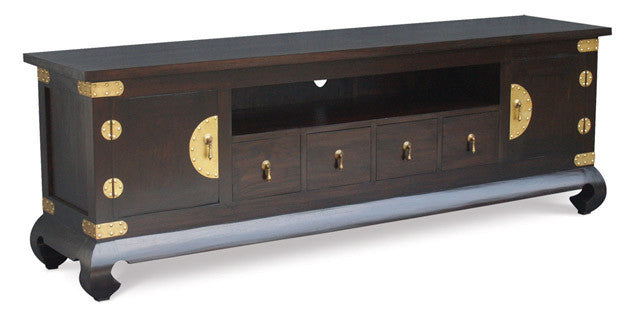 Chinese Oriental TV Console 4 Drawer 2 Door TEK168 EU 204 L CSN ( Picture for Reference Only )
