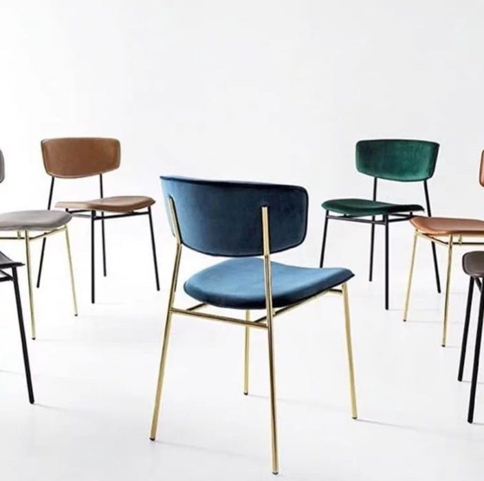 LESLIE Nordic Designer Dining Office Chair Scandinavian