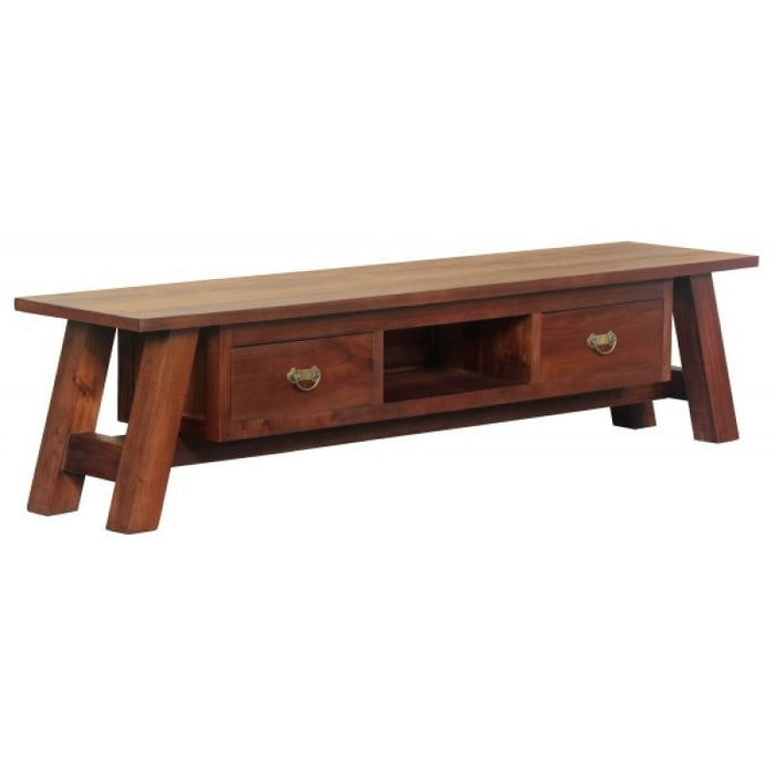 Japanese TV Console 2 Drawer Storage Unit for Entertainment Box TEK168 SB 002 JS
