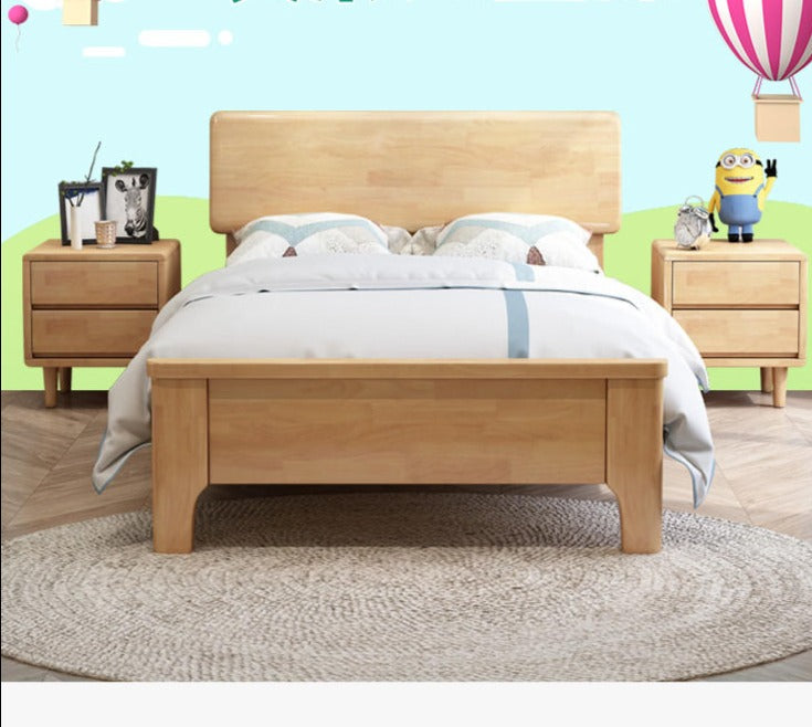 WAREHOUSE SALE MATEO Wooden Storage Bed Frame with 2 Big Drawers ( 2 Color 4 Size ) ( Discount Price $1299 Special Price from $999 )