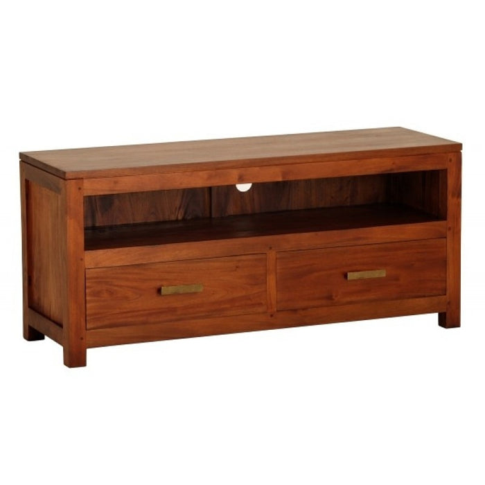 MP - Milan Small TV Console Stand  2 drawers TEK168 SB 002 PNMK ( Picture for Reference Only )