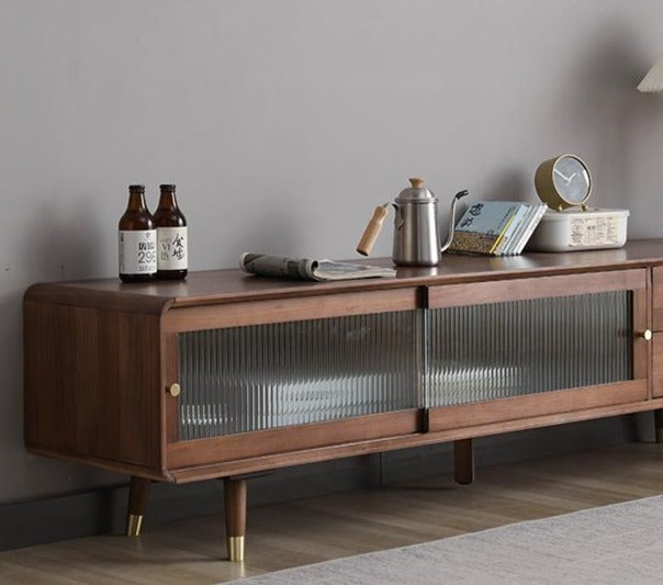 WAREHOUSE SALE BRAYDEN TV Console Solid American Hardwood ( Special Price from $899 )