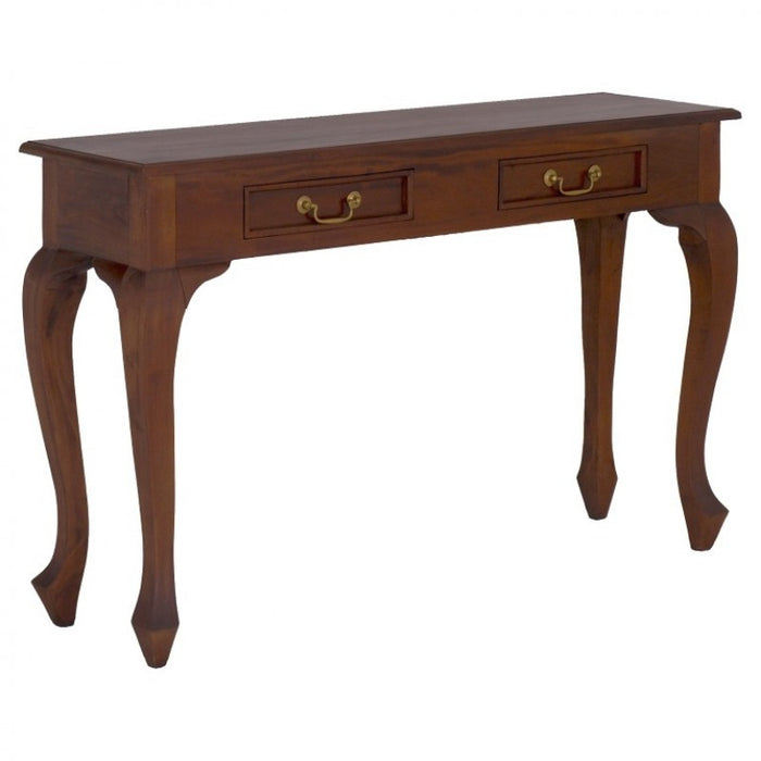 Queen AnnMary French Console Table 2 Drawer TEK168 ST 002 QA Desk ( Picture for Reference Only )