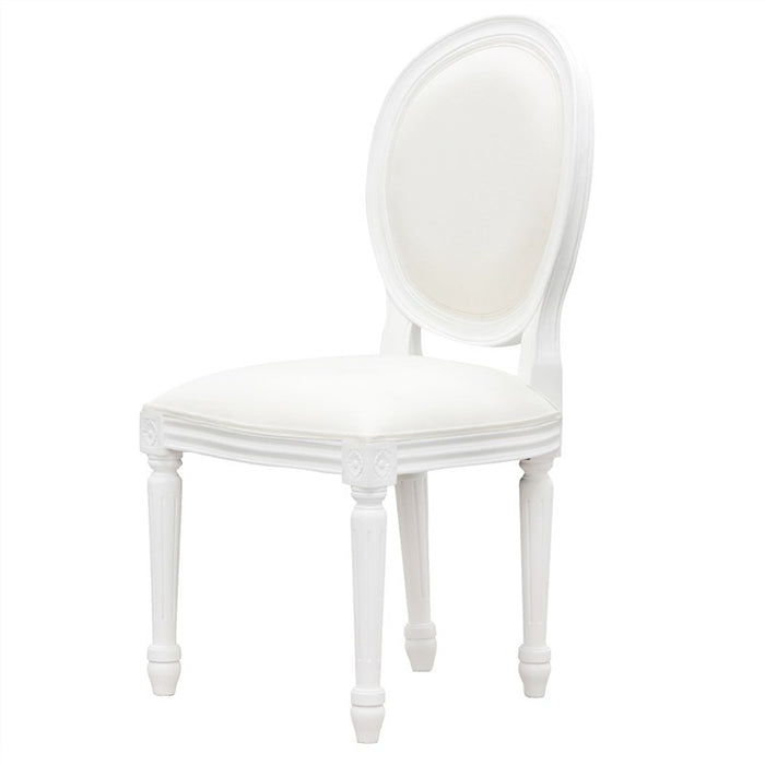 Queen Ann Solid Timber Round Back Dining Chair, White TEK168CH-000-RD-QA-WH_1Queen AnnMary Solid Timber Round Back Dining Chair, White TEK168CH-000-RD-QA-WH_1