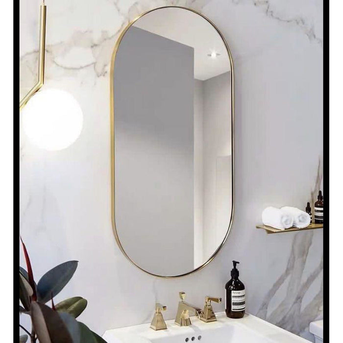 KENDALL Stainless Steel Wall Mirror