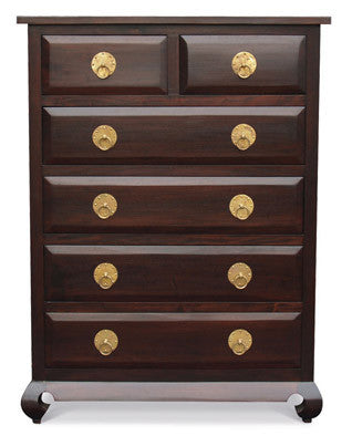 WAREHOUSE SALE MP - China Shanghai Dresser 6 Drawers Chest of Drawers Tall Boy TEK168 TB 006 OL RH (  ( Discount Price $1499 Special Price $1199 )