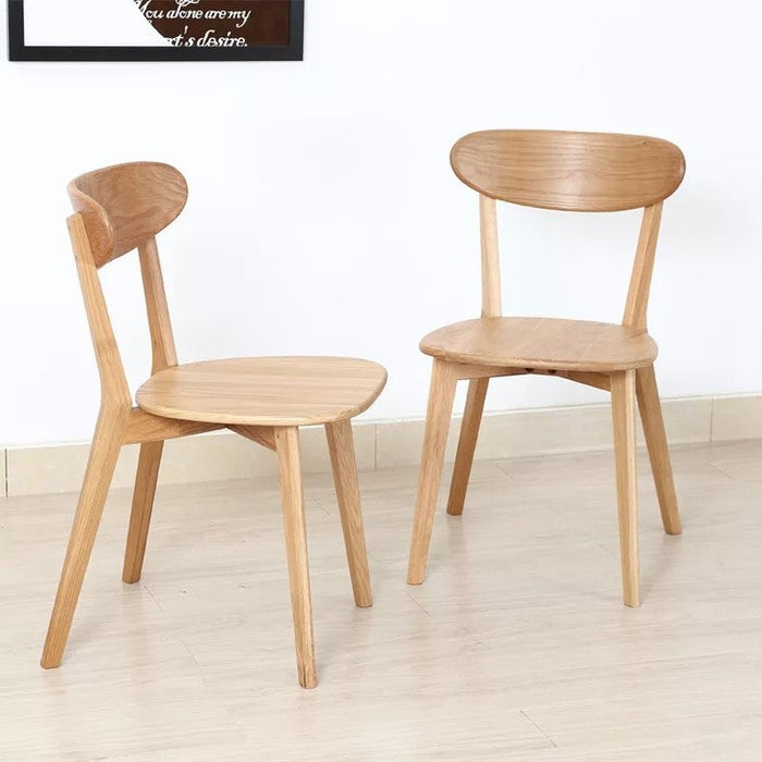 TOBY ACCORD Rustic Solid Wood Dining Chair