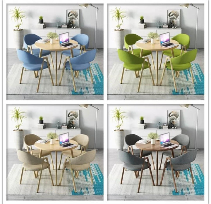 ALVA Modern Round Dining Table Set