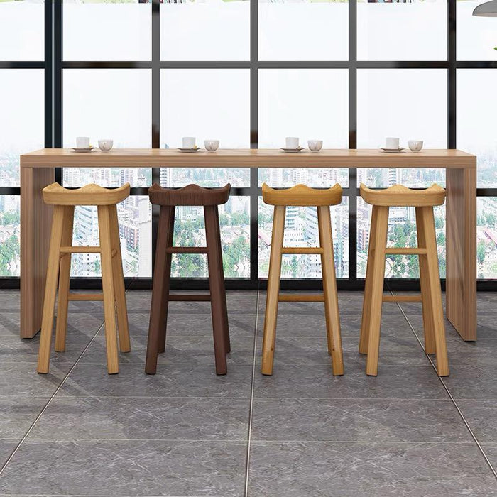 1 Member Special - Mateo Solid Wood Table Bar Stool