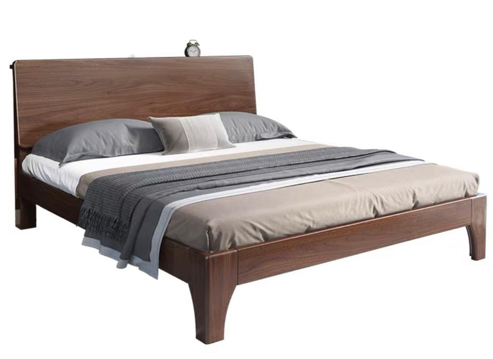 Leonardo Solid Wood Bed 1.2 / 1.5/ 1.8 m ( Discount Price from $1099 )
