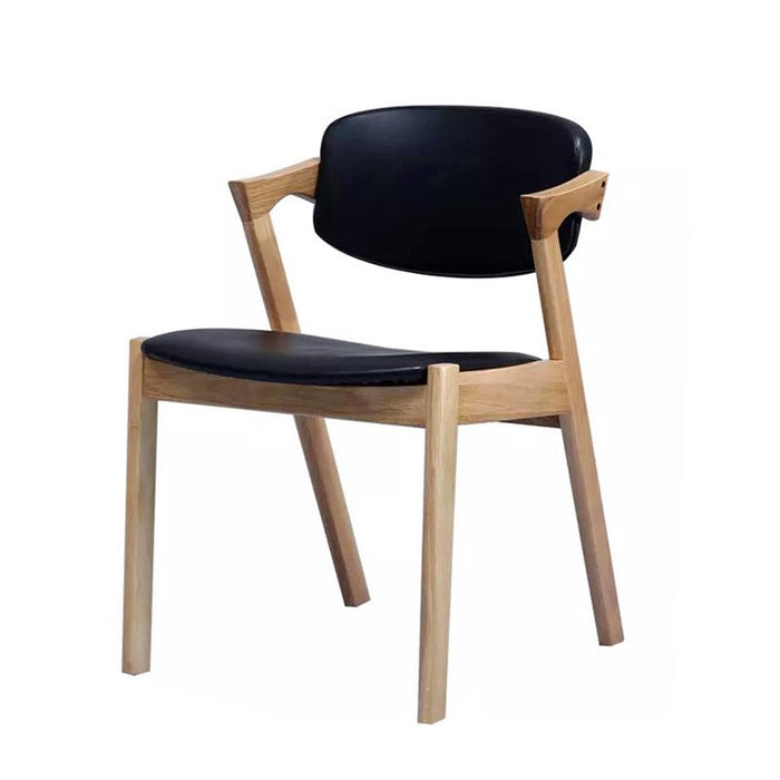 JUDE Nordic Scandinavian Artistic Solid Wood Dining Table Chair
