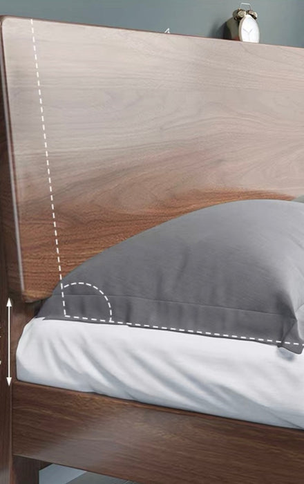 Leonardo Solid Wood Bed 1.2 / 1.5/ 1.8 m ( Discount Price from $1099 )